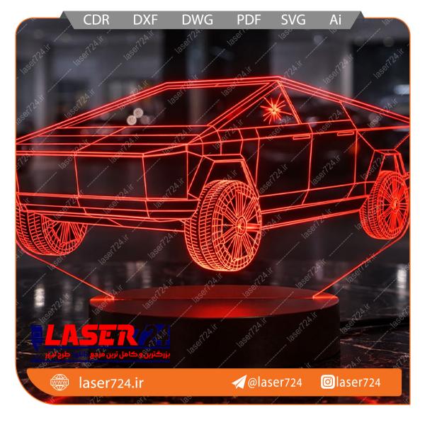 تصویر طرح ماشین سایبر تراک #1